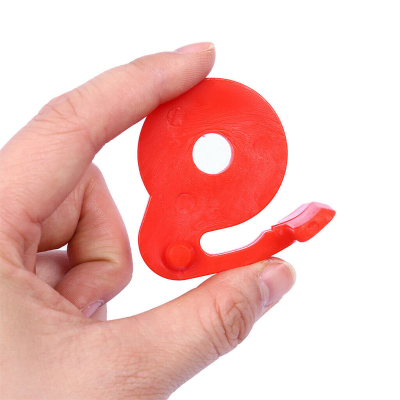 2pcs/Set Plastic Stema Fuses For Side Wall Lock Trailer Basic RED Replacement Accessories