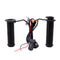 7/8 Inch 22mm Electric Heated Handlebar Grip LED Indicator Warmers 5 Gear Adjust Temperature Motorcycle Handle Bar Universal