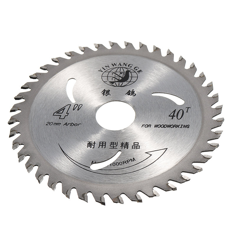 110m 30/40 TCT Teeth Saw Blade Angle Grinder Wood Plastic Cutting Circular Disc