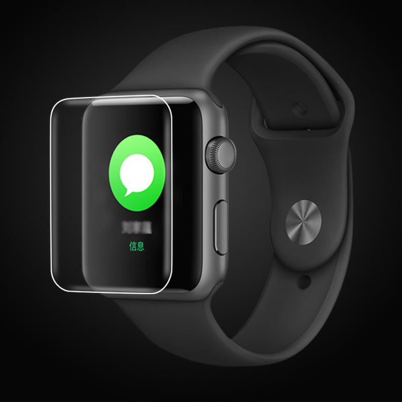 Bakeey 2PCS 40/44mm 10D Anti-scratch HD Clear Full Cover Soft Hydrogel Flim Screen Protector for Apple Watch Series 5/Apple Watch Series 4