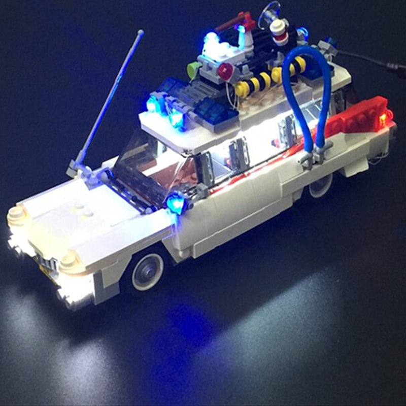 LED Light Kit ONLY For Lego 21108 Ghostbusters Ecto-1 Lighting Bricks USB Port