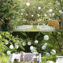 22PCS 6''-14'' Round Paper Lantern Lamp Cover Party Wedding Hanging Decoration Decor