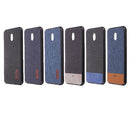 For Xiaomi Redmi 8A Case Bakeey Luxury Fabric Splice Soft Silicone Edge Shockproof Protective Case For Xiaomi Redmi 8A