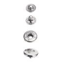12.5MM Metal Press Stud Snap Button Popper Fasteners for Leather Clothes Repair