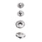 12.5MM Metal Press Stud Snap Button Popper Fasteners for Leather Clothes Repair