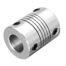 Machifit 6.35mm x 10mm Aluminum Flexible Shaft Coupling CNC Stepper Motor Coupler Connector
