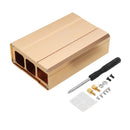 Black/Silver/Gold Aluminum Alloy Metal Protective Case For Raspberry Pi 2/Pi 3/Model B/Model 3B+