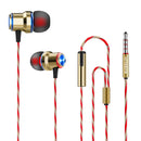 Bakeey P21 Universal Metal Super Bass Earphone Gaming In-ear Headphones with Mic