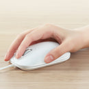 Jesis J1 Fingerprint Mouse Wired Optical Ergonomic Gaming Work Mouse Protect-Privacy Office Mice