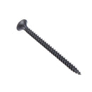 Suleve M3.5CP3 350Pcs M3.5 Cross Black Recessed Flat Head Self Tapping Ash Phosphorus Drywall Metric Threaded Wood Screw Nail Bolt