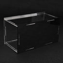 Acrylic Assembly Box Heavy Duty Clear Acrylic Display Case Box For 1:24 Scale Diecast Car