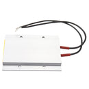 AC220V 60W 60 Degrees 77x62x6mm Insulated Ceramic PTC Element Heating Plate Liquid Aluminum Shell Heater