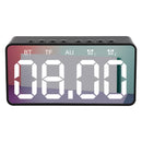 Bakeey BT506 Wireless bluetooth 5.0 Speaker LED Display Dual Alarm Clock TF Card 4D Bass Stereo Speaker with Mic