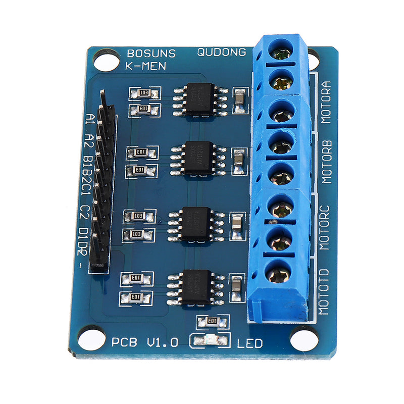 L9110S 4 Channel DC Stepper Motor Driver Board H Bridge L9110 Module Intelligent Vehicle
