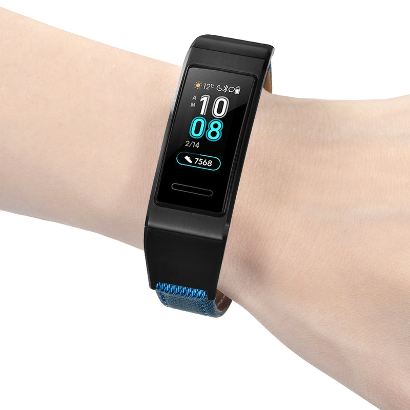 Bakeey Denim Leather Watch Band for Huawei Band 3/3 pro Smart Watch