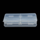Multifunctional Transparent Plastic Fishing Tackle Box Fishing Lure Hooks Storage Box