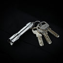 Dito Crystal Steel 450LM 1Mode Simple-operation Stainless Steel Keychain Light EDC LED Flashlight