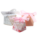 20/50Pcs Creative Pink Candy Boxes Wedding Favors Gifts Box Party Supplies