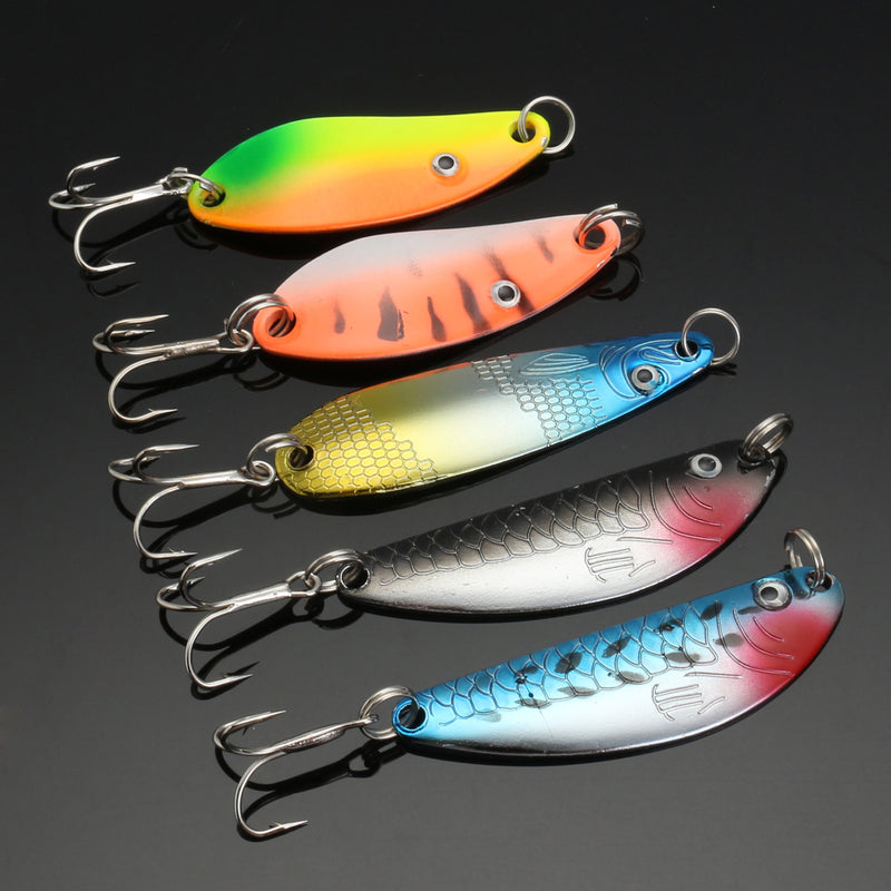 ZANLURE 30 Pcs Fishing Lure 6cm-8cm 235g Metal Hard Fishing Baits