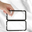 Bakeey 360 Magnetic Adsorption Metal Tempered Glass Protective Case for Huawei Honor 10