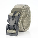 AWMN SS5 125cm Magnetic Buckle Belt Heavy Duty Military Tactical Belt Adjustable Polyester Nylon Belt Waist Belt