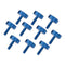 10Pcs RJXHOBBY M3x10mm Knurled Head Flat Point Fully Threaded Thumb Screw Fastener