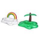 Inflatable Floating Beach Drink Can Cup Holder Swimming Pool Party Boat Toys