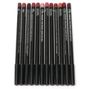12 Colors Lip Liner Makeup Pencil Long Lasting Natural Waterproof Cosmetic Pen