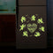 Cupid Wall Sticker Glow In The Dark Luminous Fluorescent Baby Wall Stickers Home Decor Decals