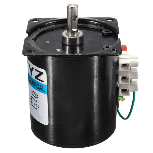 68KTYZ AC220V 28W Permanent Magnet Synchronous Gear Motor 2.5r/min