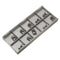 10pcs HM90 APKT 1003 PDR IC908 Carbide Inserts Turning Tool Holder Inserts