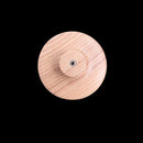 5Pcs/Set Solid Wooden Round Hook Wall Mounted Hanger Clothes Coat Hat Bag Rack