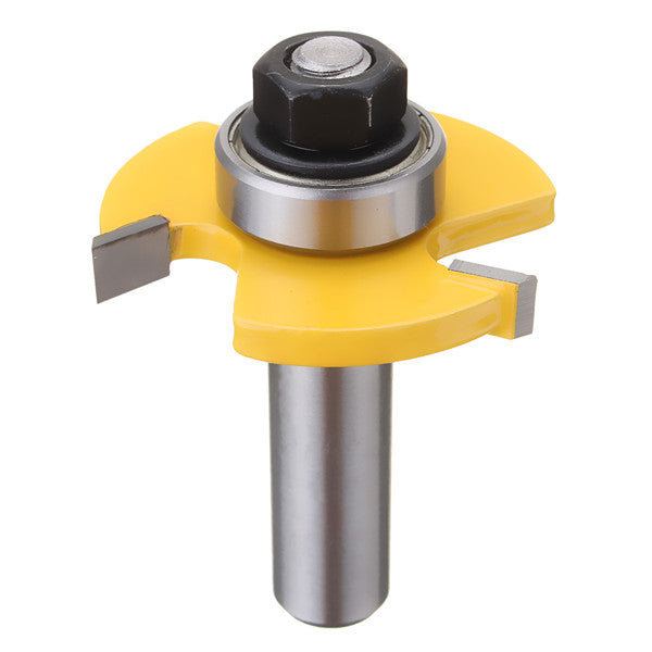 2pcs 1/2 Inch Shank Tongue and Groove Router Bit Set Woodworking Cutter Tenon Cutter