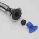 Kitchen Faucet Shower Head Faucet Bubbler 360 Degrees Rotating Filter Nozzle Water Saver