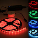 5M 60W SMD5050 Non-waterproof bluetooth APP Control RGB LED Strip Light Kit + 12V 5A Power Adapter