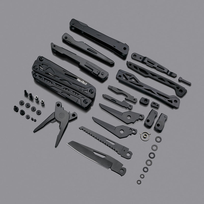 Xiaomi NEXTOOL 9 IN 1 Multifunctional Tools Bottle Opener Screwdriver Pliers Ruler All In 1 Camping Knife