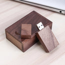 Walnut Wood 16GB USB 2.0 Flash Drive With Wood Box For Laptop Notebook Computer