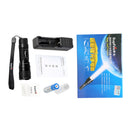 Sup Fire F3-L2 1100 Lumens Flashlight 18650 Battery Telescopic Zoom 5 Modes Work Lamp Camping Hunting