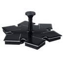 DC 5V 1.4w Solar Panel Power Fountain Water Pump Submersible Watering Floating Pump