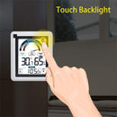 Hygrometer Indoor Outdoor Thermometer Temperature and Humidity Monitor with LCD Touches Screen