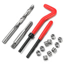 88Pcs Thread Repair Tool Helicoil Metric Rethread M6 M8 M10 Stainless Steel Kit