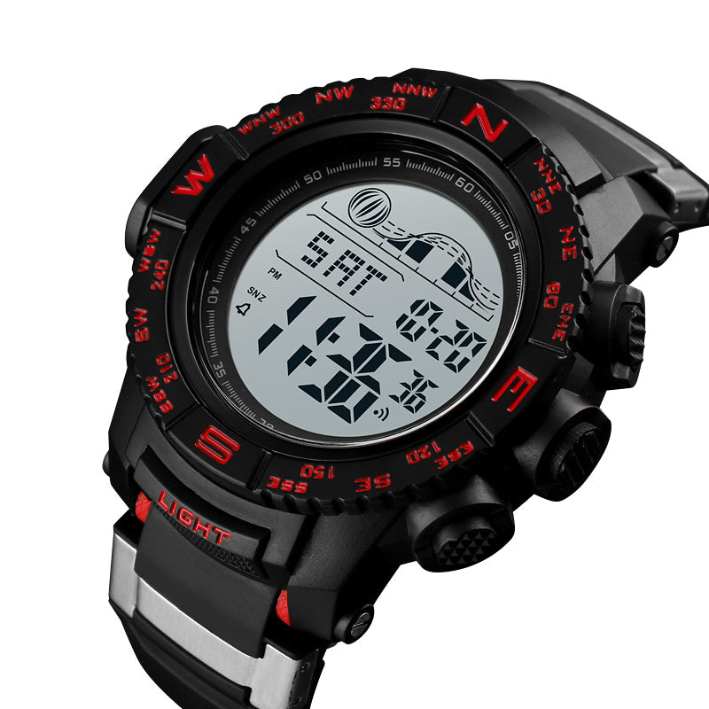 SKMEI 1380 Chrono Luminous Clock Date Week Display Digital Watch