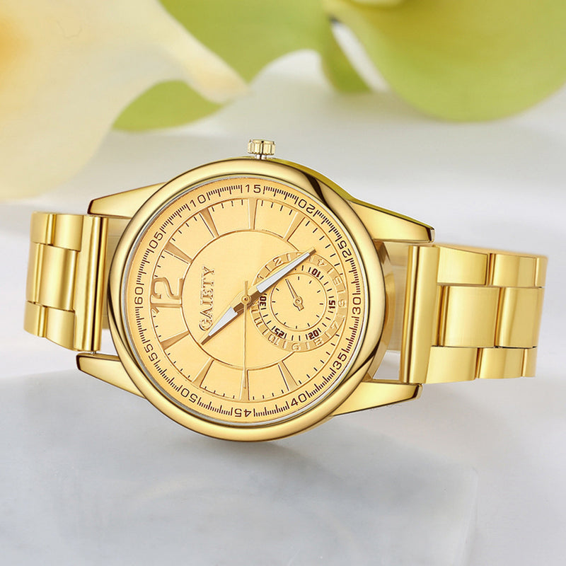 GAIETY A0820 Decorative Little Dial Women Wrist Watch Business Female Analog Quartz Watch