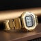 SKMEI 1456 LED Chronograph Countdown Alloy Case Stainless Steel Waterproof Digital Watch Men Watch