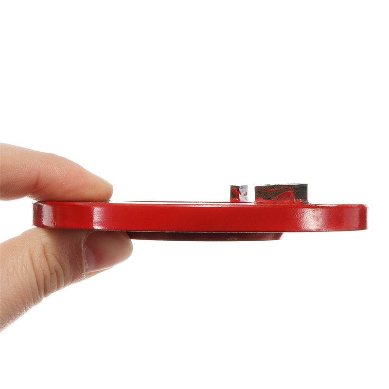 90mm Diameter 16mm Bore Red Power Wood Carving Disc Angle Grinder Attachment