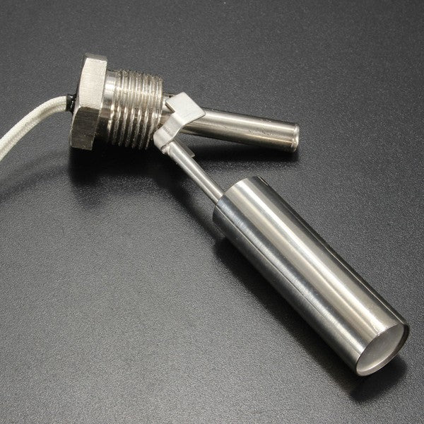 10W Stainless Steel Liquid Water Level Sensor Horizontal Mounting Float Switch