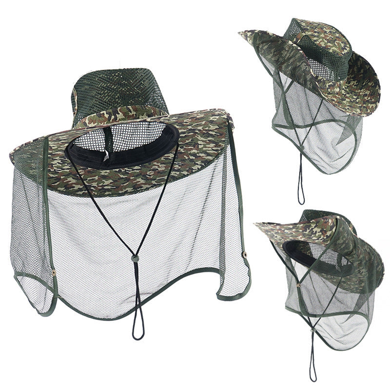 Naturehike Anti-Mosquitoes Hat Insect Bee Head Protector Cap Camping Fishing Fishermen Hat