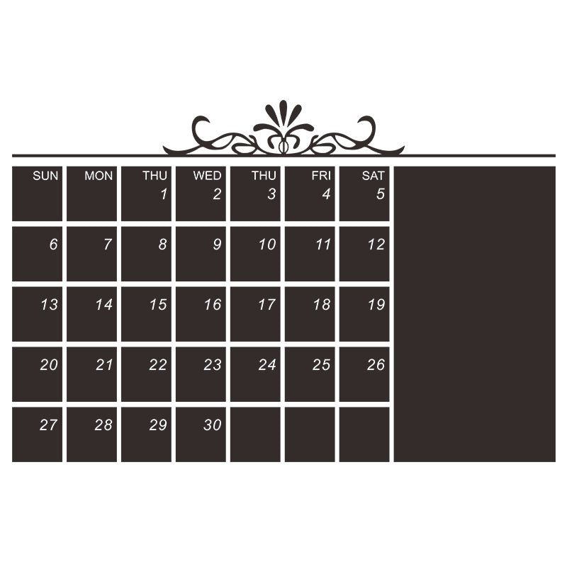 Miico FX210 Blackboard Stickers Wall Sticker Office Kindergarten Calendar Blackboard Stickers Creative Sticker