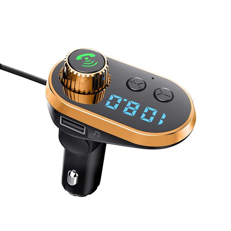 Cafele 3.1A Mutil Ports bluetooth Digital Display FM Transmitter Fast Charging Car Charger For iPhone 8Plus 11 Pro Huawei P30 Pro S10+ Note 10