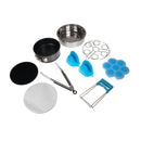 9Pcs Replacement Accessories for Instant Pot Stainless Steel Springform Pan Egg Steamer Rack Steamer Basket